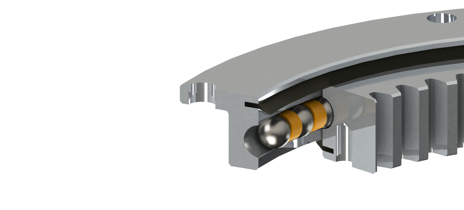 回轉支承發生瞬間斷裂是怎么回事?原因及解決辦法 回轉支承發生瞬間斷裂是怎么回事?原因及解決辦法